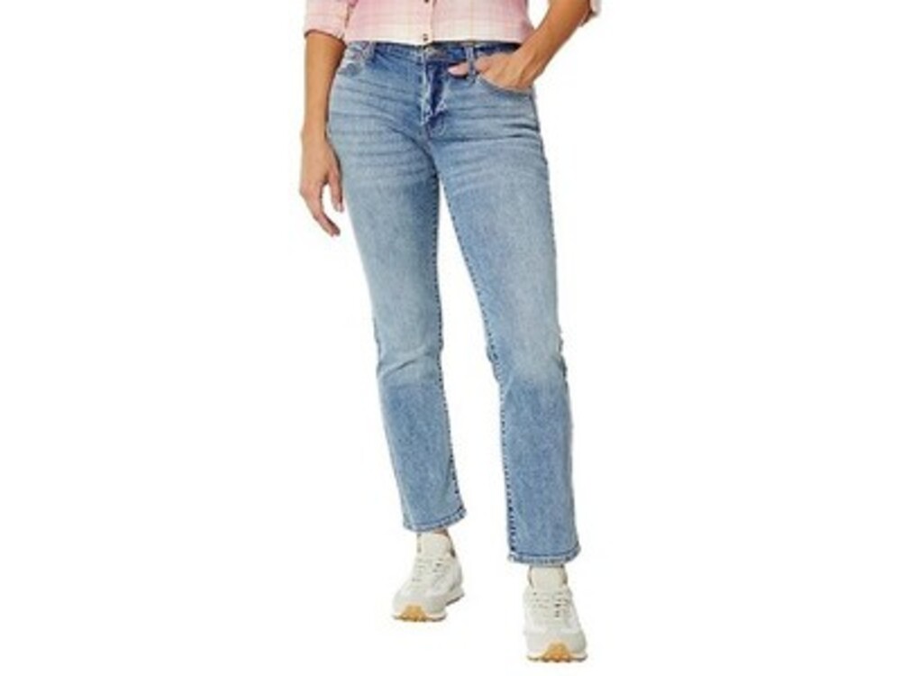 Lucky Brand Sweet Mid-Rise Stretch Straight Leg Jeans Women's 16/33A Lyric